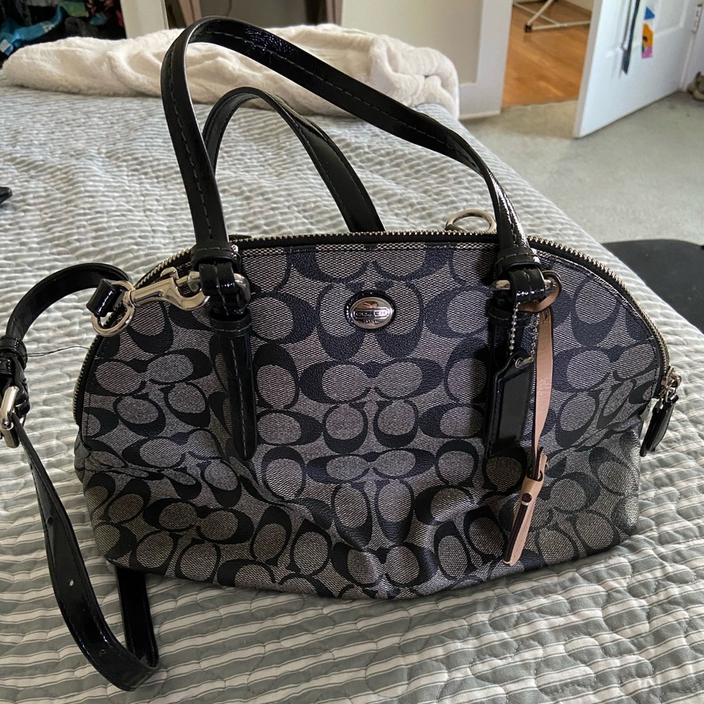Leather Coach Satchel